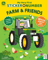 Title: My Very First Sticker by Number John Deere Kids Farm & Friends, Author: Clark