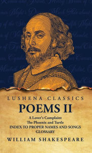 Title: POEMS II, Author: William Shakespeare