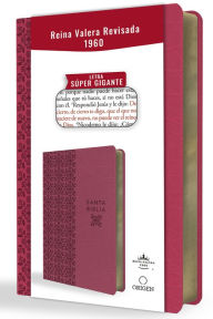 Title: Biblia Reina Valera Revisada 1960 letra súper gigante, símil piel fucsia rosada / Spanish Bible RVR 1960 Super Giant Print, Fuchsia Pink Leathersoft, Author: Reina Valera Revisada 1960