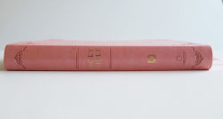 Alternative view 4 of KJV Holy Bible, Giant Print Thinline Large format, Pink Premium Imitation Leather with Ribbon Marker, Red Letter, and Thumb Index