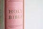 Alternative view 8 of KJV Holy Bible, Giant Print Thinline Large format, Pink Premium Imitation Leathe r with Ribbon Marker, Red Letter, and Thumb Index