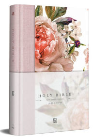 Title: KJV Holy Bible, Large Print Medium format, Pink Cloth Hardcover w/Ribbon Marker, Red Letter, Author: KING JAMES VERSION