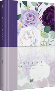 Title: KJV Holy Bible, Large Print Medium format, Purple Cloth Hardcover w/Ribbon Marker, Red Letter, Author: KING JAMES VERSION