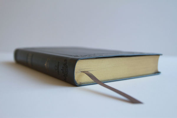 Biblia RVR 1960 letra grande tamaño manual, Piel gris con índice / Spanish Bible RVR 1960 Handy Size Large Print Leathersoft Gray with index