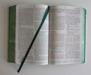 Alternative view 7 of Biblia RVR 1960 letra grande tamaño manual, tapa dura con flores blancas y cantos pintados / Spanish Bible RVR 1960 Handy Size white flowers sprayed edges
