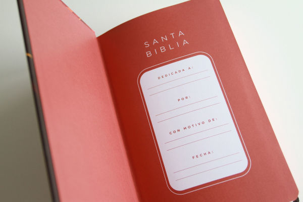 Biblia RVR 1960 letra grande tamaño manual, TD León de Judá marrón (Edición cantos pintados) / Spanish Bible RVR 1960 Handy Size Large, Hardcover Lion of