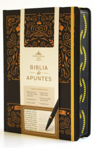 Title: Biblia de apuntes RVR 1960 TD, Negro y oro (Edición cantos pintados) / Spanish Journaling Bible RVR 1960 HC Black and Gold, Author: Reina Valera Revisada 1960