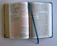 Alternative view 10 of Biblia RVR 1960 Letra gigante, símil azul con Pájaros(Edición cantos pintados) / Spanish Bible RVR 1960 Giant Print Handy Size Leathersoft Light Blue