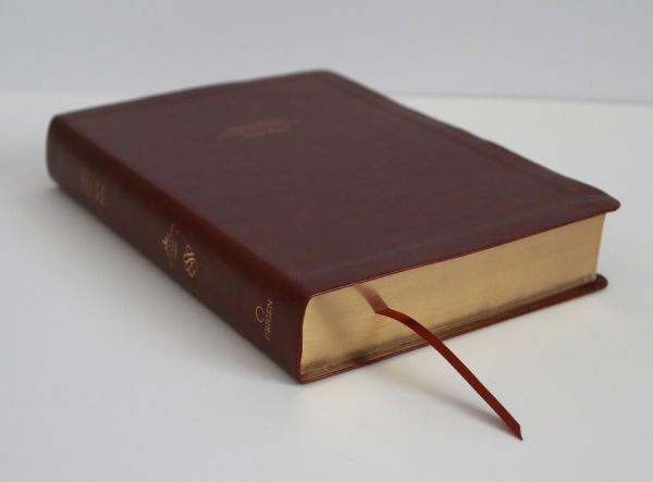 Biblia Bilingüe Reina Valera 1960 (ESV) letra grande símil piel marrón con índice/ Bilingual Bible RVR 1960 (ESV) Large Print Brown Leathersoft with Thumb