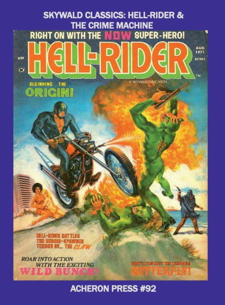 Skywald Classics: Hell-Rider and Crime Machine B&W Hardcover: