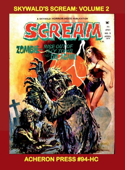 Scream Volume 2 B&W Hardcover