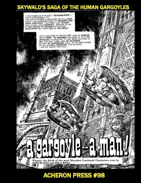 Skywald's Human Gargoyles Saga B&W