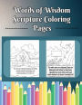 Words of Wisdom Scripture Coloring Pages: Bible Text on Wisdom Coloring Book for All Ages