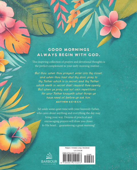 Mornings with God Large Print: Prayers & Devotions for Women