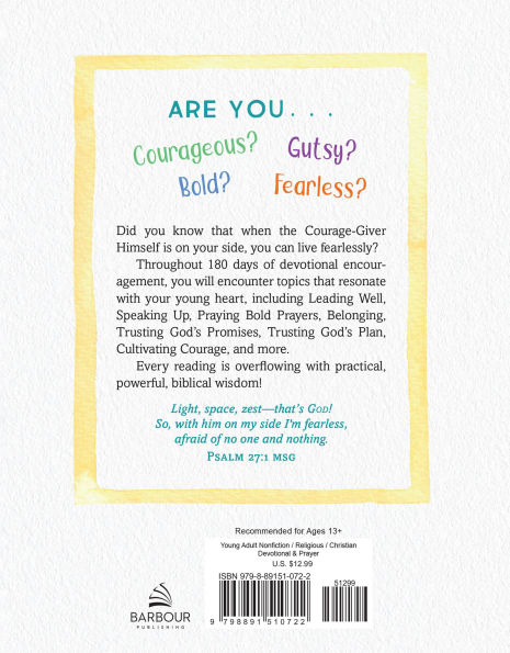 The Gutsy Girl's Devotional: 180 Days of Fearless Inspiration for Young Women