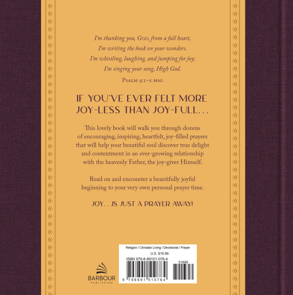 Overflowing with Joy: Prayers for a Season of Abundance