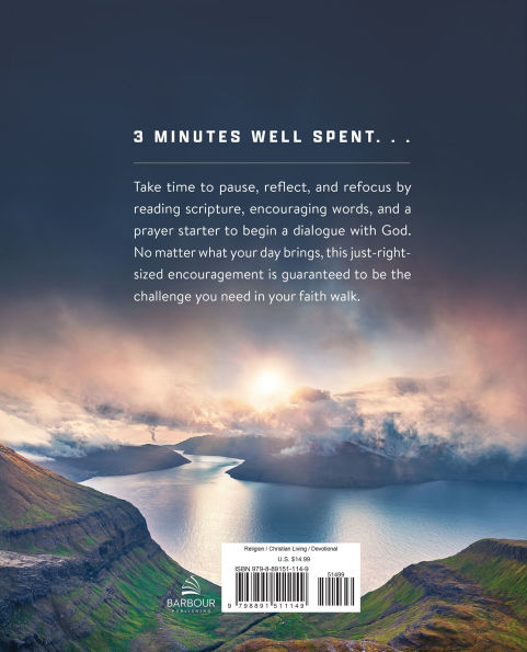 3-Minute Devotions for Men Large Print: 180 Challenging Readings