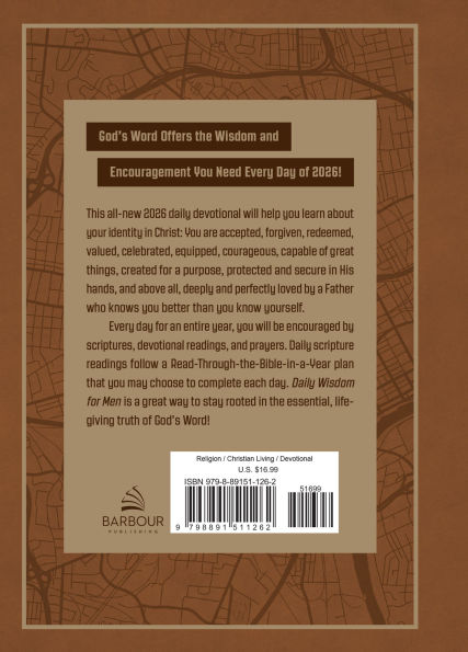 Daily Wisdom for Men 2026 Devotional Collection