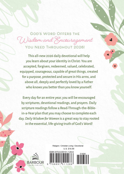 Daily Wisdom for Women 2026 Devotional Collection