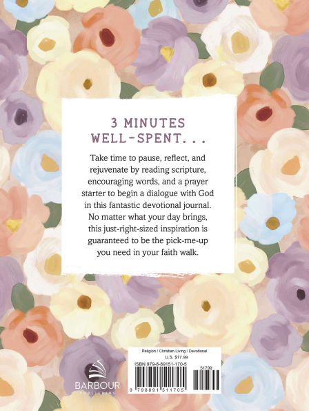 3-Minute Devotions for Women Journal