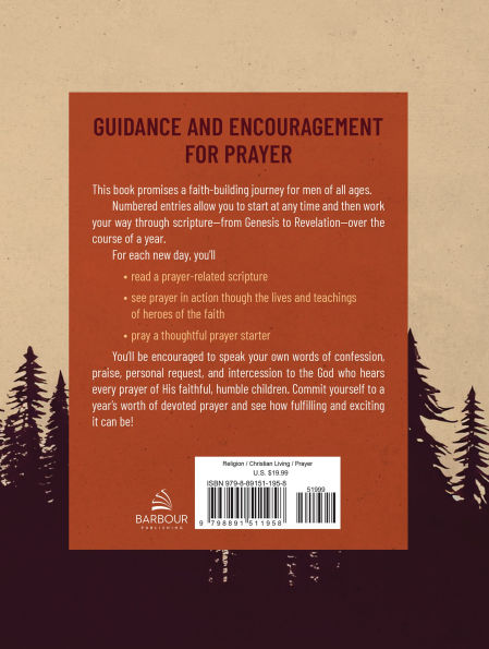 365 Encouraging Prayers for Men: A Genesis-to-Revelation Journey to Build Your Faith