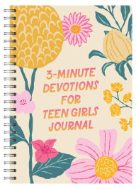 Title: 3-Minute Devotions for Teen Girls Journal, Author: Barbour Publishing