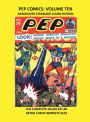 PEP COMICS: VOLUME TEN HARDCOVER STANDARD COLOR EDITION:THE COMPLETE ISSUES #37-40 RETRO COMIC REPRINTS #102