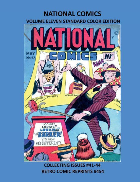 NATIONAL COMICS VOLUME ELEVEN STANDARD COLOR EDITION: COLLECTING ISSUES #41-44 RETRO COMIC REPRINTS #454