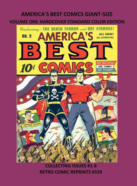 AMERICA'S BEST COMICS GIANT-SIZE VOLUME ONE HARDCOVER STANDARD COLOR EDITION: COLLECTING ISSUES #1-8 RETRO COMIC REPRINTS #559