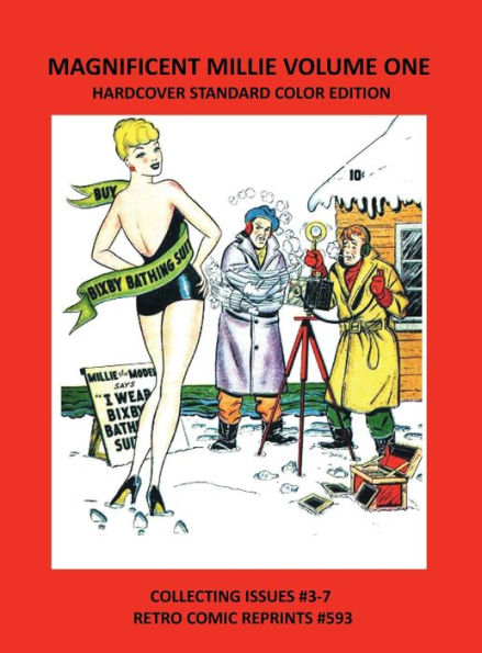 MAGNIFICENT MILLIE VOLUME ONE HARDCOVER STANDARD COLOR EDITION: COLLECTING ISSUES #3-7 RETRO COMIC REPRINTS #593