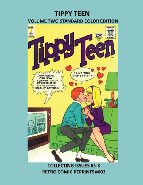 TIPPY TEEN VOLUME TWO STANDARD COLOR EDITION: COLLECTING ISSUES #5-8 RETRO COMIC REPRINTS #602
