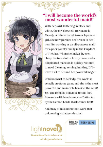 Heroine? Saint? No, I'm an All-Works Maid (And Proud of It)! (Light Novel) Vol. 1