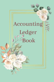 Title: Accounting Ledger - Light Green Floral, Author: Freedom Books