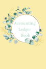 Accounting Ledger - Tan Floral