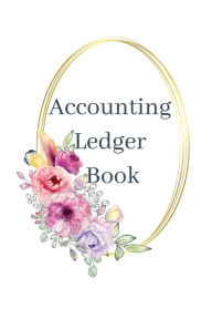 Title: Accounting Ledger - White/Lavender Floral, Author: Freedom Books