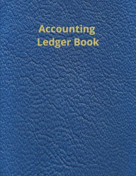 Title: Accounting Ledger - Dark Blue, Author: Freedom Books