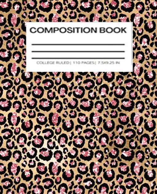 Composition Notebook - Pink Cheetah by Freedom Books, Paperback ...