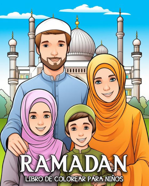 Ramadan: Libro de Colorear para Niños