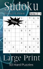 Sudoku Series 13 Pocket Edition - Puzzle Book for Adults - Hard - 50 puzzles - Large Print - Book 4