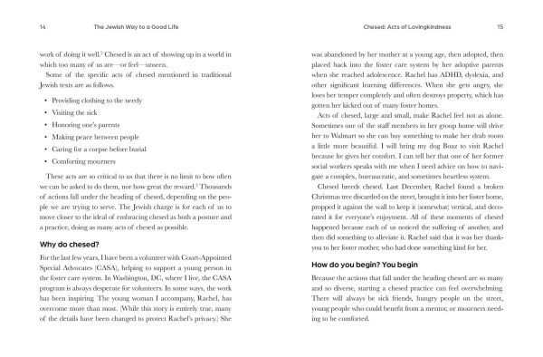The Jewish Way to a Good Life: Find Happiness, Build Community, and Embrace Lovingkindness