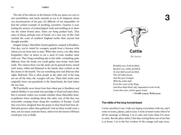 Tamed: From Wild to Domesticated, the Ten Animals and Plants That Changed Human History