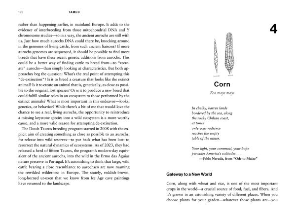 Tamed: From Wild to Domesticated, the Ten Animals and Plants That Changed Human History