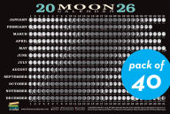 Title: 2026 Moon Calendar Card (40 pack): Lunar Phases, Eclipses, and More!, Author: Kim Long