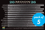 Title: 2026 Moon Calendar Card (5 pack): Lunar Phases, Eclipses, and More!, Author: Kim Long