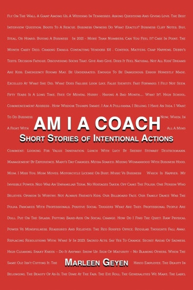 Am I a Coach: Short Stories of Intentional Actions