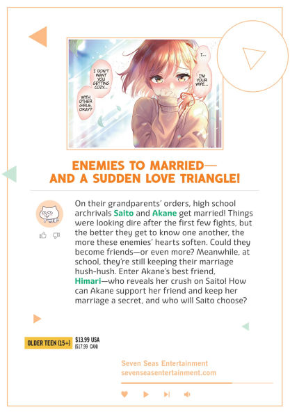 I Got Married to the Girl Hate Most Class (Manga) Vol. 2
