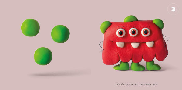 1-2-3 Monsters: A Little Monsters Counting Book