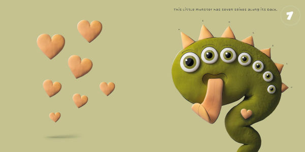 1-2-3 Monsters: A Little Monsters Counting Book