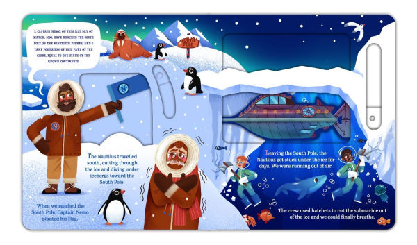 Lit for Little Hands: 20,000 Leagues Under the Sea: An Interactive Board Book Adapting the Classic for Kids