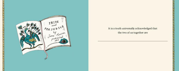 How Ardently I Admire & Love You: A Fill-In Book Inspired by Jane Austen's Pride and Prejudice